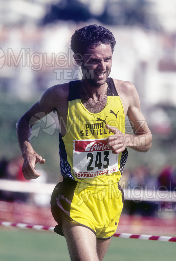 Campeonato de España de cross de clubes, en Torremolinos (Malaga) 1999.