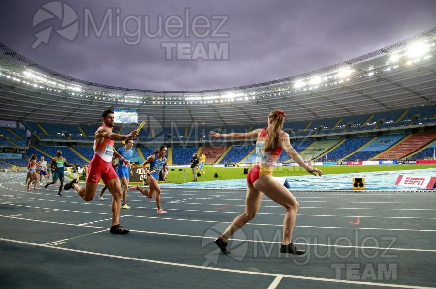Campeonato del Mundo de relevos (Silesia-POL) 2021.