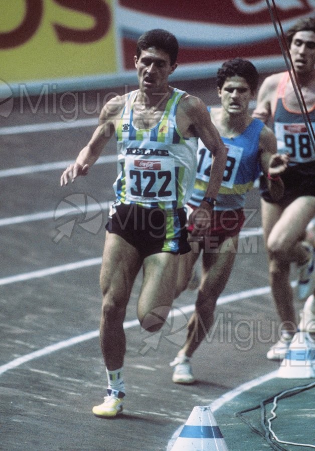 Campeonato de España en Pista Cubierta (San Sebastián) 1990.