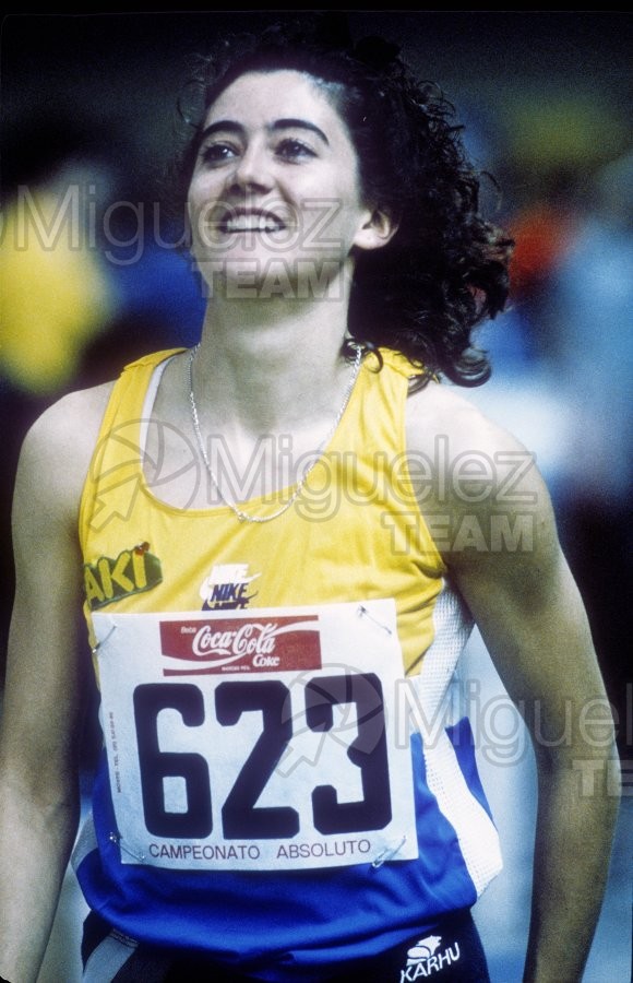 Campeonato de España en Pista Cubierta (San Sebastián) 1990.