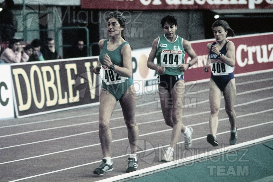 Campeonato de España en Pista Cubierta (Sevilla) 1991.
