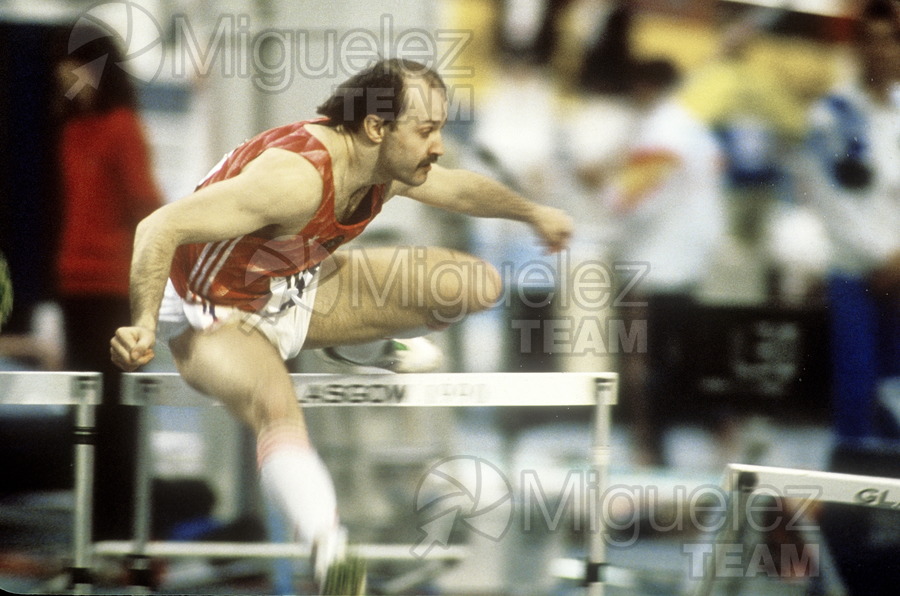 Campeonato de Europa en Pista Cubierta (Glasgow) 1990.