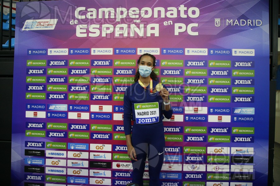 ATLETISMO: Campeonato de España Absoluto en Pista Cubierta (Madrid) 2021.