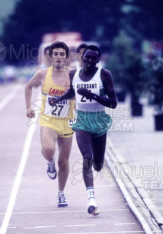 Meeting Internacional de Atletismo Jose Manuel Abascal (Santander) 1990.