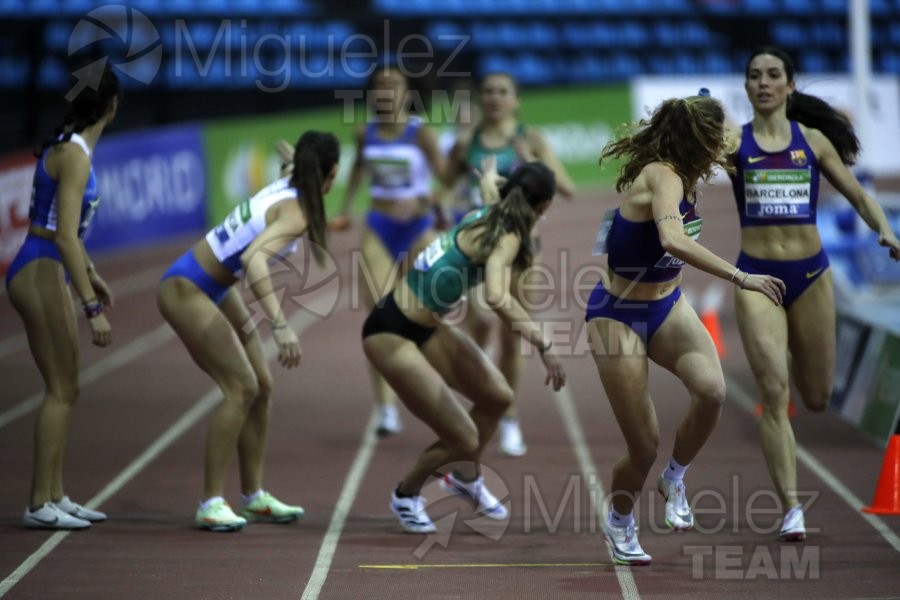 Campeonato España Clubes Femenino "Copa Iberdrola" Pista Cubierta (Madrid) 2022. 