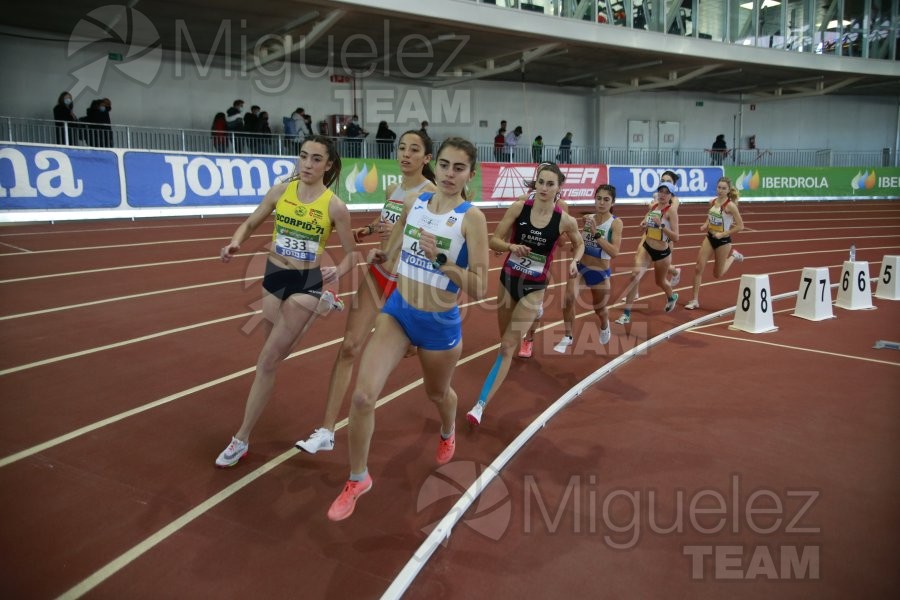 Campeonato de España Sub 23 en Pista Cubierta (Salamanca) 2022.