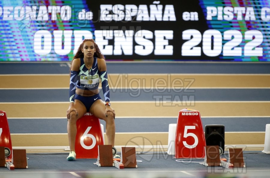 Campeonato de España Absoluto en Pista Cubierta (Orense) 2022.