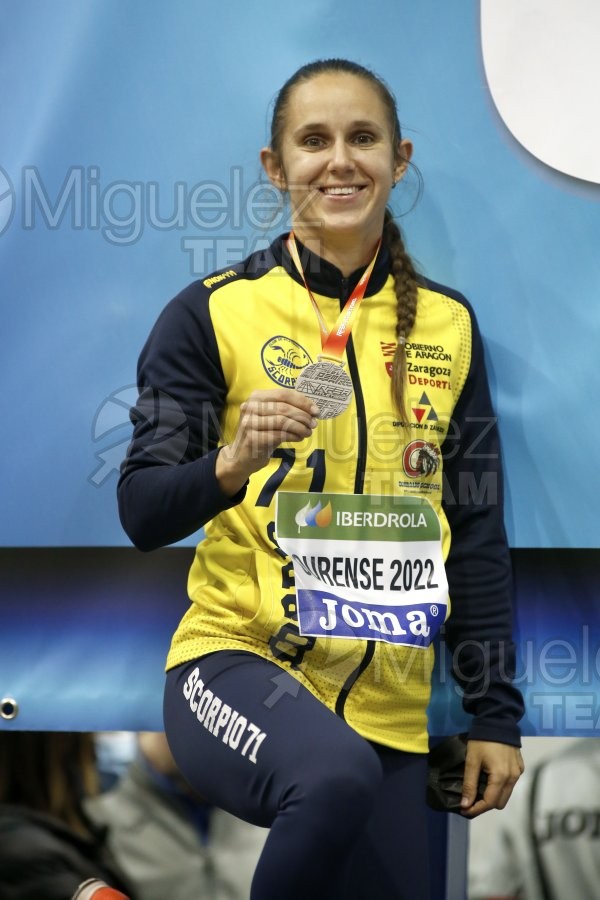 Campeonato de España Absoluto en Pista Cubierta (Orense) 2022.