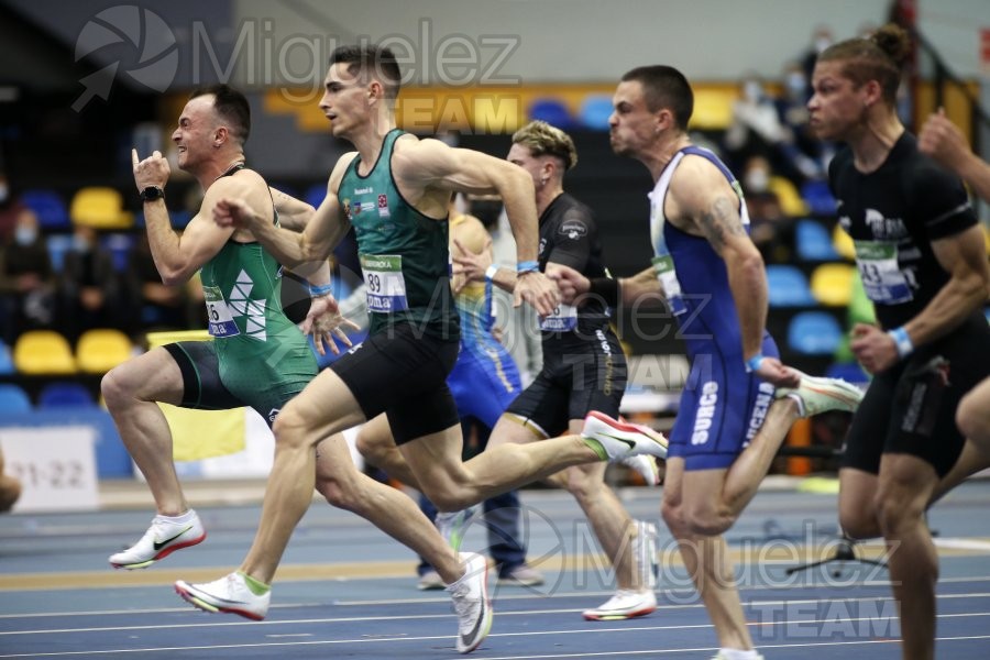 Campeonato de España Absoluto en Pista Cubierta (Orense) 2022.