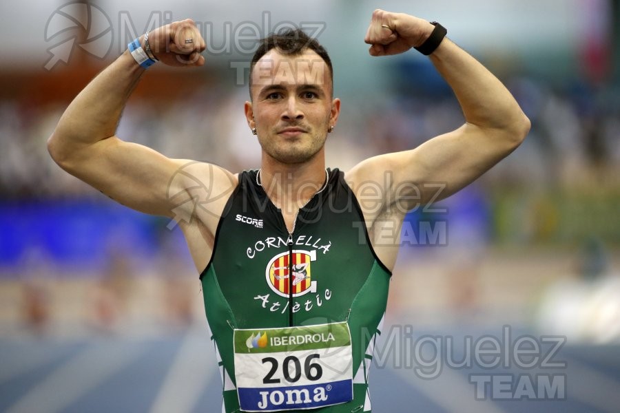 Campeonato de España Absoluto en Pista Cubierta (Orense) 2022.