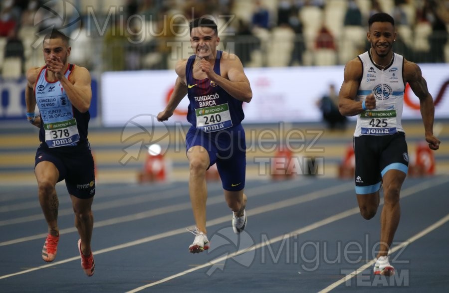 Campeonato de España Absoluto en Pista Cubierta (Orense) 2022.