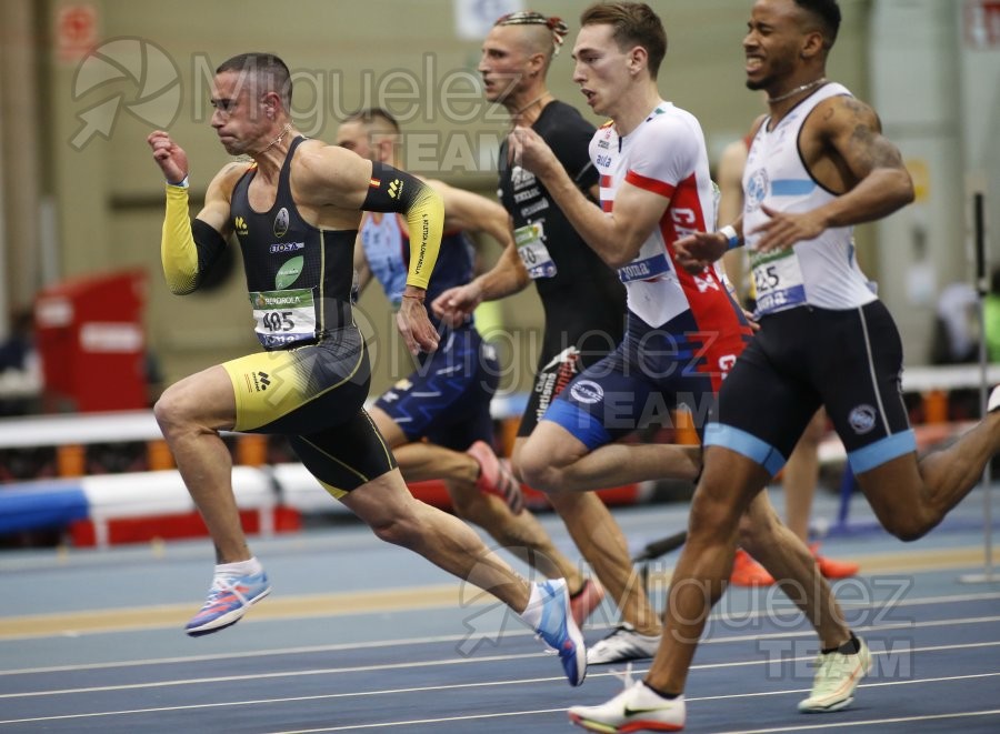 Campeonato de España Absoluto en Pista Cubierta (Orense) 2022.