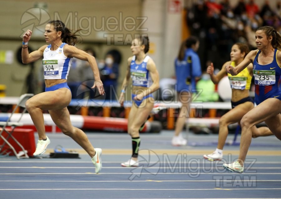 Campeonato de España Absoluto en Pista Cubierta (Orense) 2022.