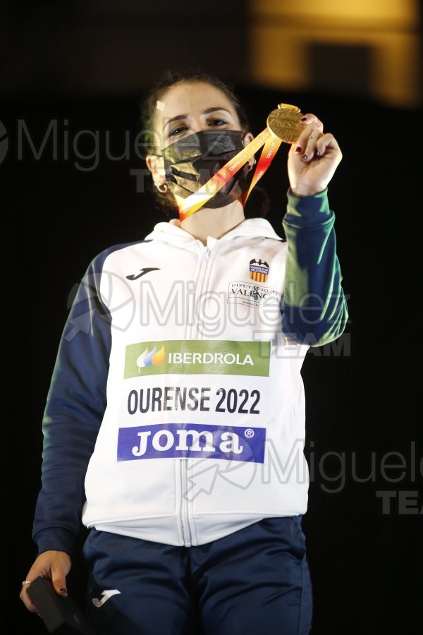 Campeonato de España Absoluto en Pista Cubierta (Orense) 2022.