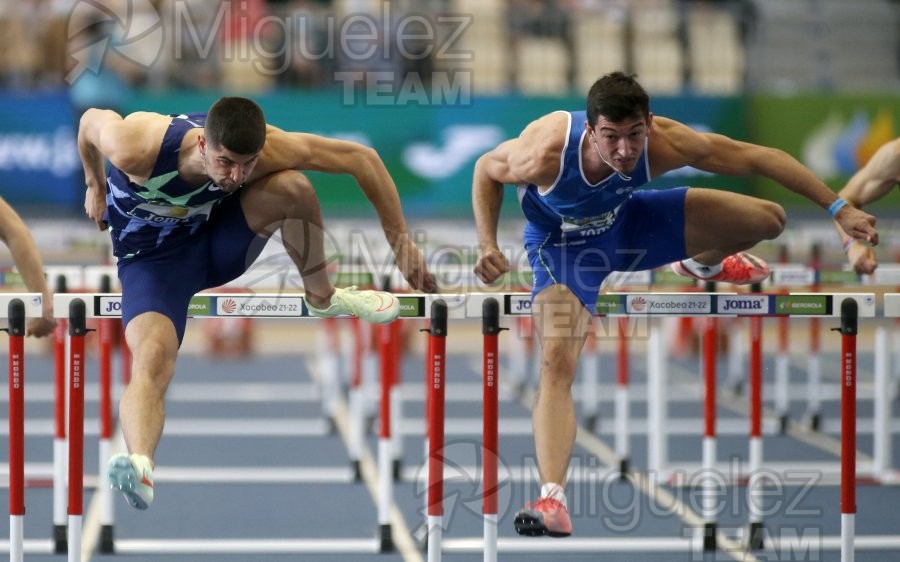 Campeonato de España Absoluto en Pista Cubierta (Orense) 2022.
