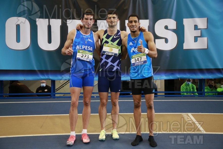 Campeonato de España Absoluto en Pista Cubierta (Orense) 2022.