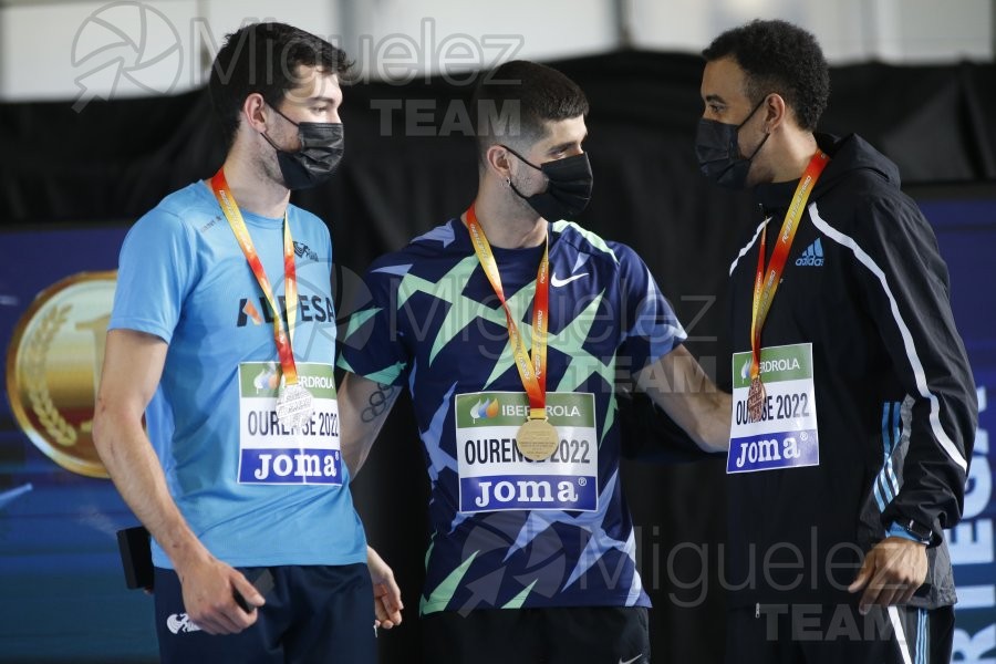 Campeonato de España Absoluto en Pista Cubierta (Orense) 2022.