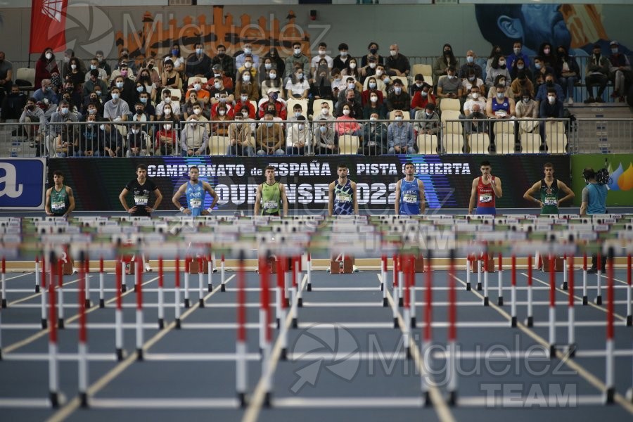 Campeonato de España Absoluto en Pista Cubierta (Orense) 2022.