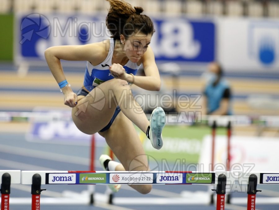 Campeonato de España Absoluto en Pista Cubierta (Orense) 2022.