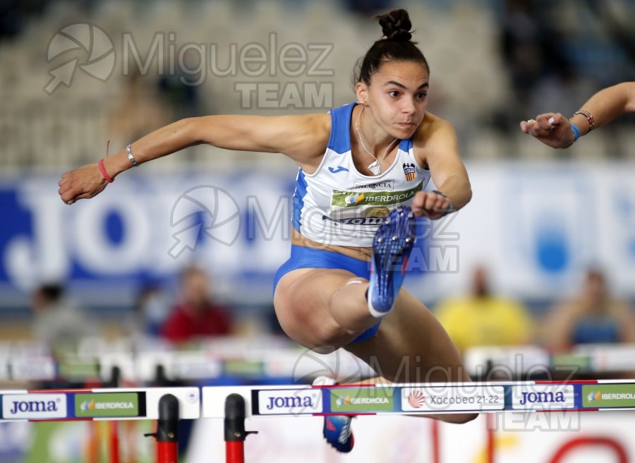 Campeonato de España Absoluto en Pista Cubierta (Orense) 2022.