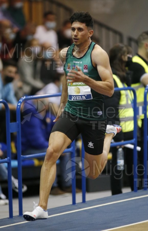 Campeonato de España Absoluto en Pista Cubierta (Orense) 2022.