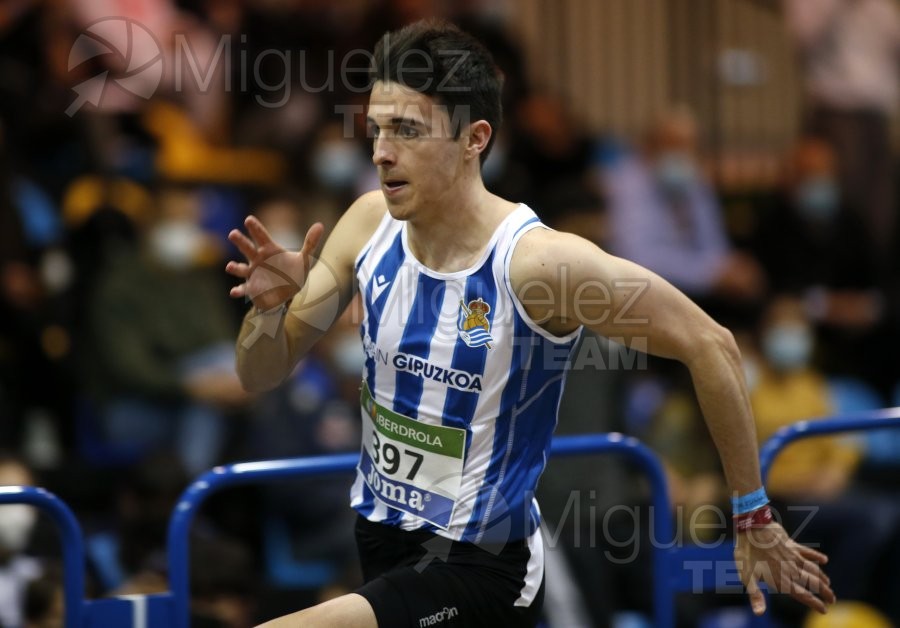 Campeonato de España Absoluto en Pista Cubierta (Orense) 2022.