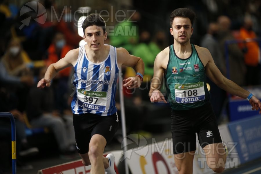 Campeonato de España Absoluto en Pista Cubierta (Orense) 2022.