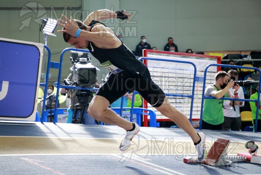 Campeonato de España Absoluto en Pista Cubierta (Orense) 2022.