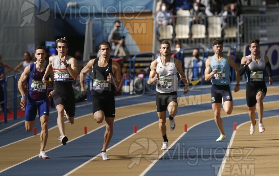 Campeonato de España Absoluto en Pista Cubierta (Orense) 2022.