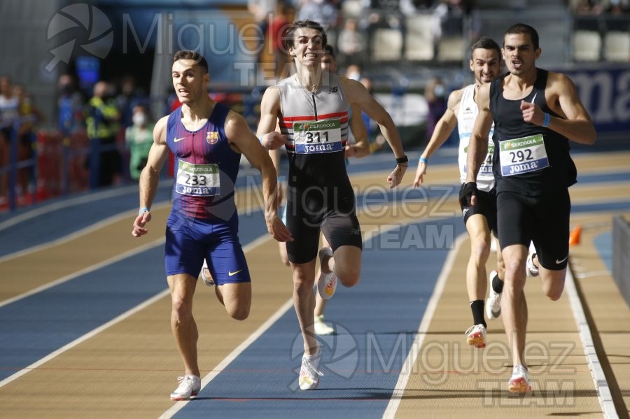 Campeonato de España Absoluto en Pista Cubierta (Orense) 2022.