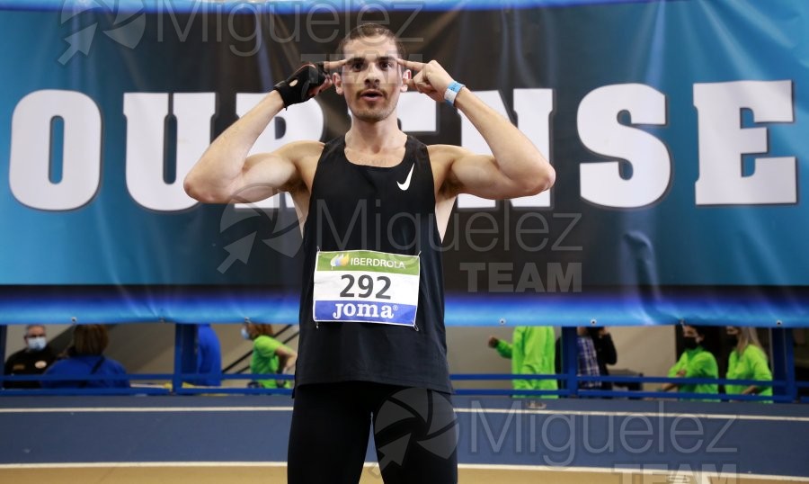 Campeonato de España Absoluto en Pista Cubierta (Orense) 2022.