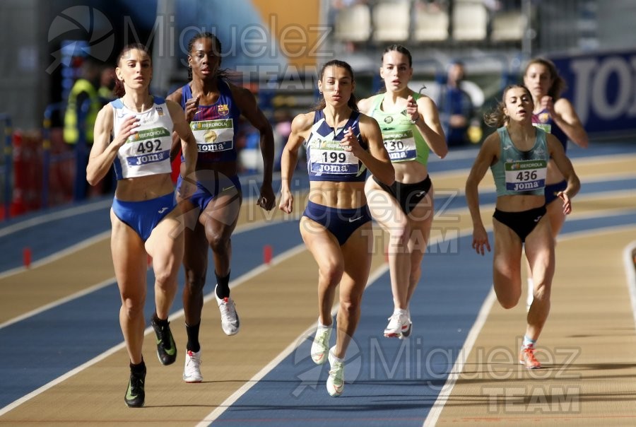 Campeonato de España Absoluto en Pista Cubierta (Orense) 2022.