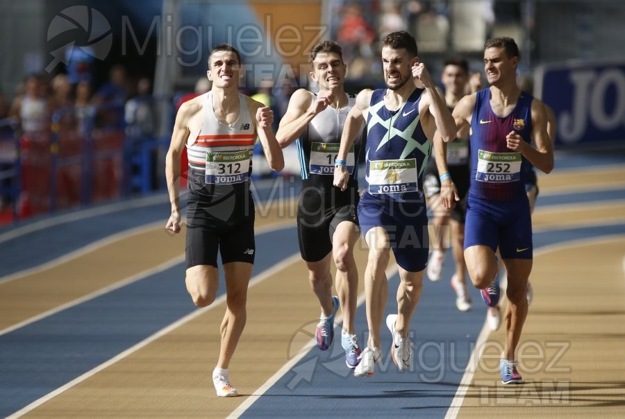Campeonato de España Absoluto en Pista Cubierta (Orense) 2022.