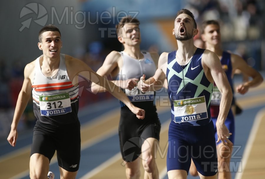 Campeonato de España Absoluto en Pista Cubierta (Orense) 2022.