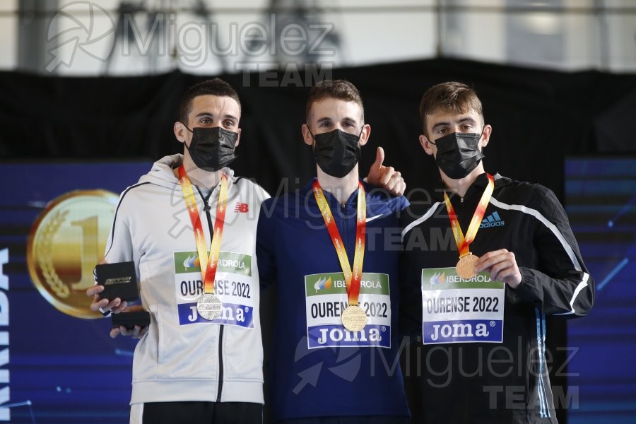 Campeonato de España Absoluto en Pista Cubierta (Orense) 2022.