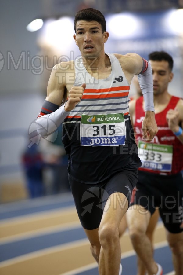 Campeonato de España Absoluto en Pista Cubierta (Orense) 2022.