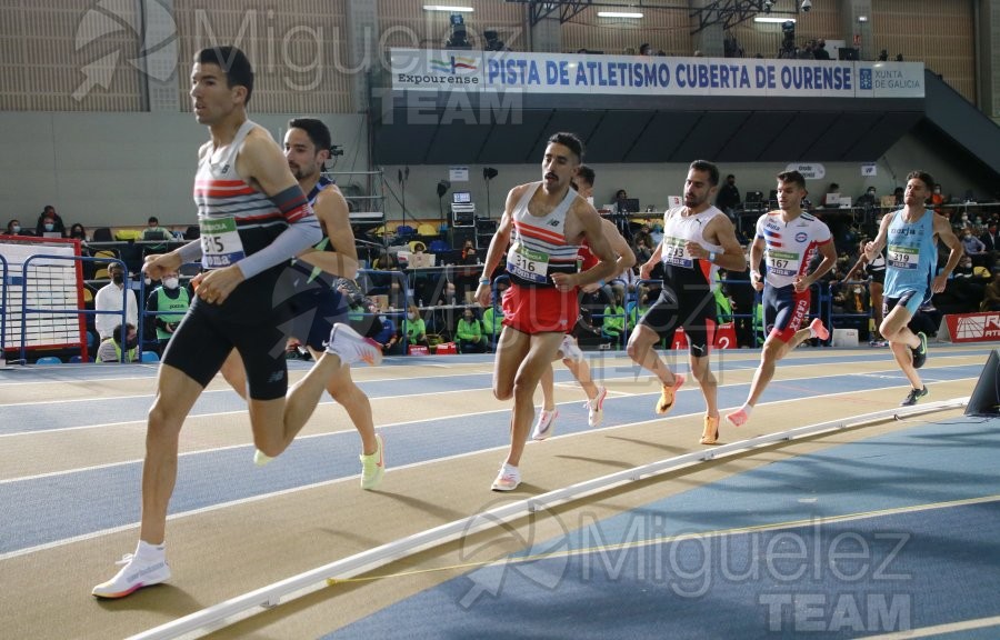 Campeonato de España Absoluto en Pista Cubierta (Orense) 2022.
