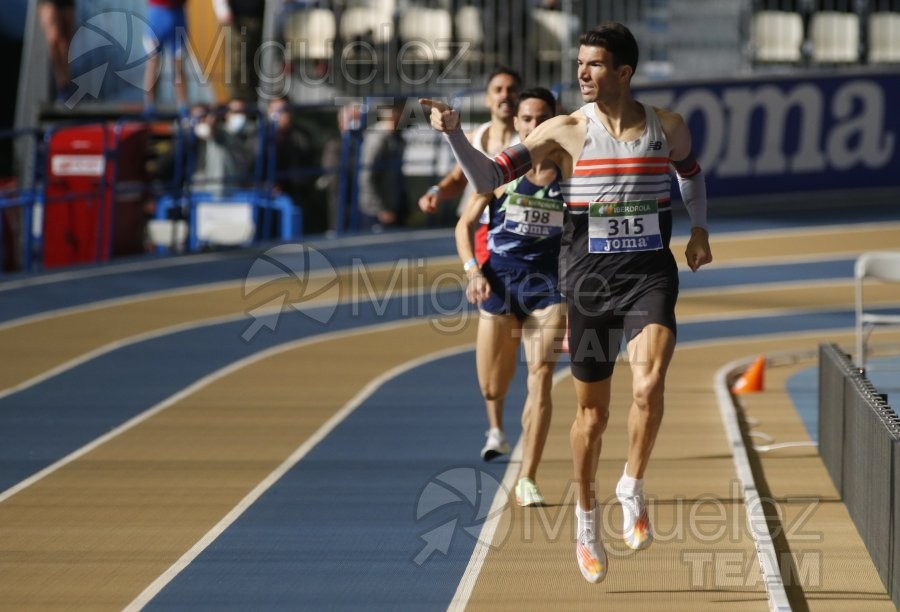 Campeonato de España Absoluto en Pista Cubierta (Orense) 2022.