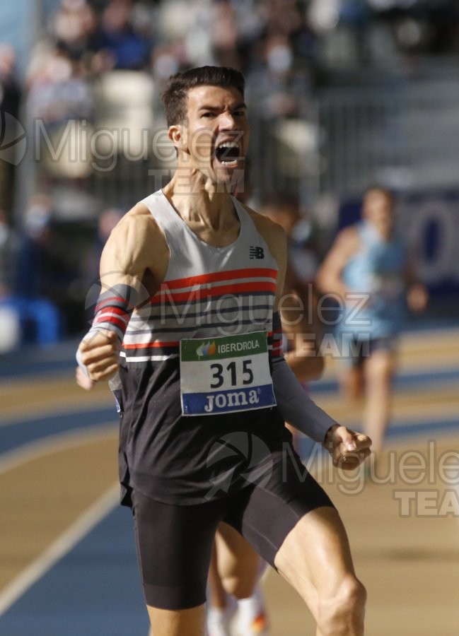 Campeonato de España Absoluto en Pista Cubierta (Orense) 2022.
