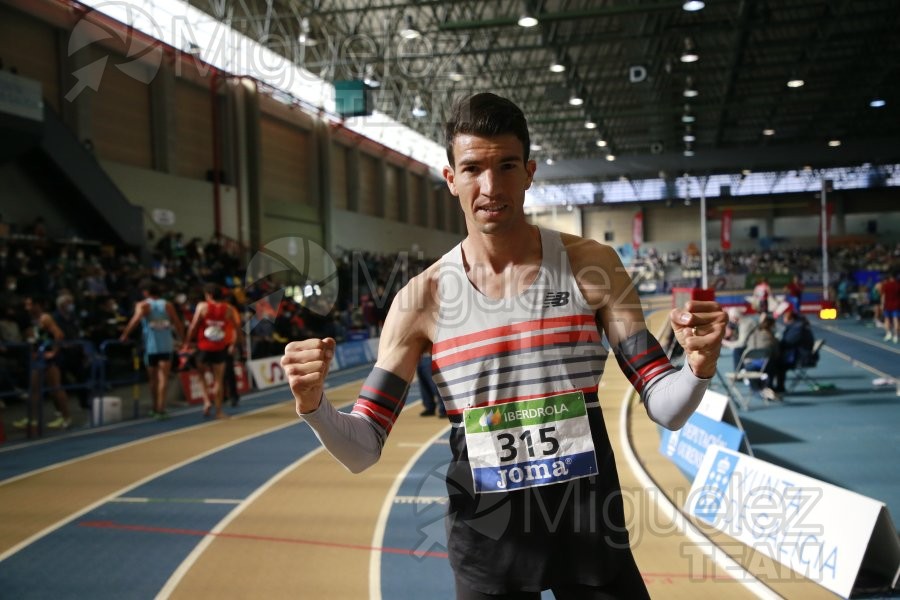 Campeonato de España Absoluto en Pista Cubierta (Orense) 2022.