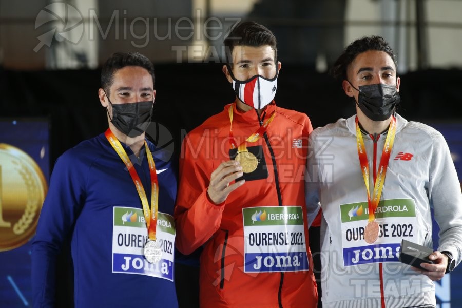 Campeonato de España Absoluto en Pista Cubierta (Orense) 2022.
