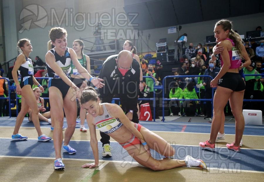 Campeonato de España Absoluto en Pista Cubierta (Orense) 2022.