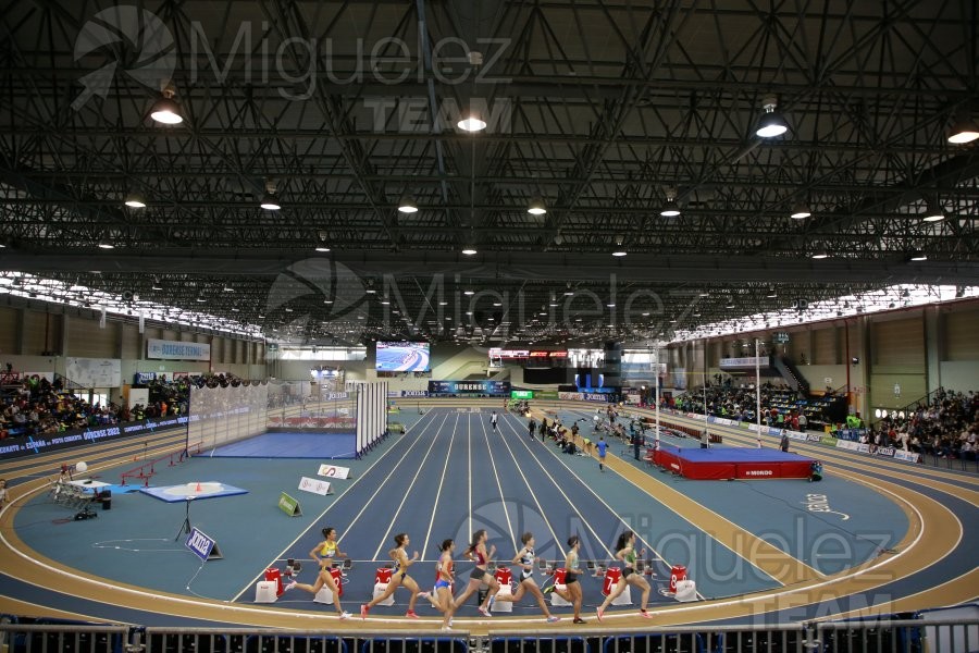 Campeonato de España Absoluto en Pista Cubierta (Orense) 2022.