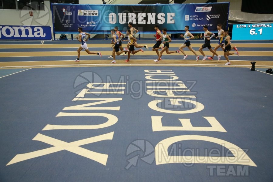 Campeonato de España Absoluto en Pista Cubierta (Orense) 2022.
