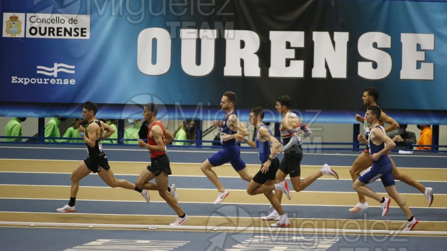 Campeonato de España Absoluto en Pista Cubierta (Orense) 2022.