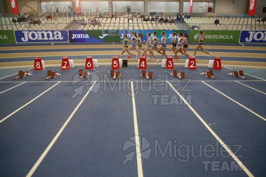 Campeonato de España Absoluto en Pista Cubierta (Orense) 2022.