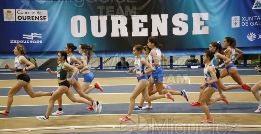 Campeonato de España Absoluto en Pista Cubierta (Orense) 2022.