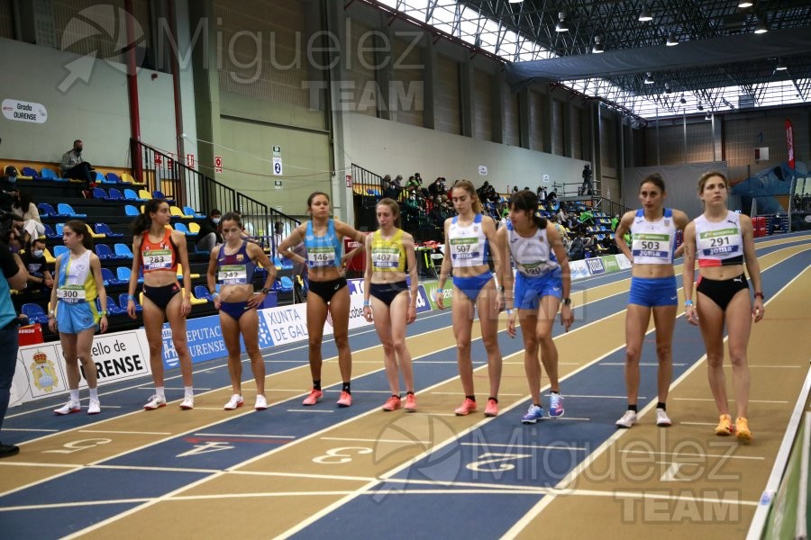 Campeonato de España Absoluto en Pista Cubierta (Orense) 2022.