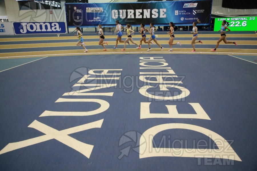 Campeonato de España Absoluto en Pista Cubierta (Orense) 2022.