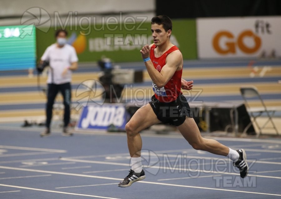 Campeonato de España Absoluto en Pista Cubierta (Orense) 2022.